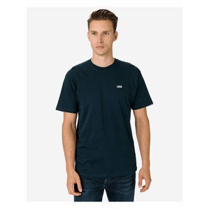 Tmavě modré pánské tričko VANS Left Chest Logo