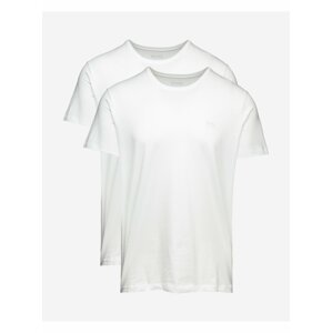 Sada dvou pánských basic triček v bílé barvě HUGO BOSS