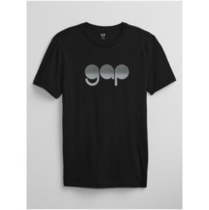 Černé pánské tričko GAP Logo t-shirt