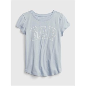 Modré holčičí tričko GAP Logo t-shirt