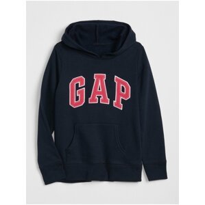 Černá holčičí mikina GAP Logo hoodie sweatshirt