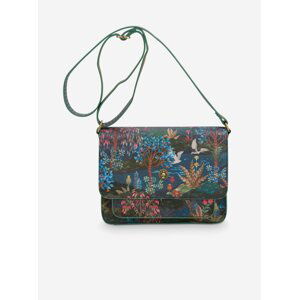 Tmavě modrá dámská vzorovaná crossbody kabelka PiP studio Garden Dark Blue