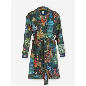 Petrolejové dámské vzorované kimono PiP studio Pip Garden Big