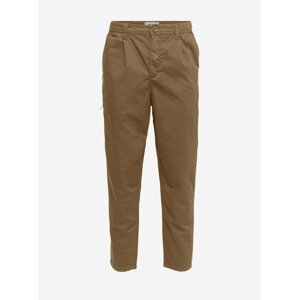 Hnědé chino kalhoty ONLY & SONS Dew