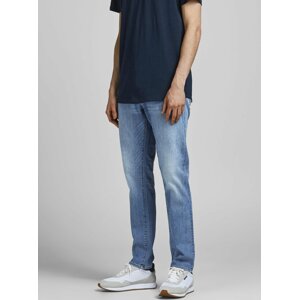 Modré slim fit džíny Jack & Jones Glenn