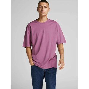 Světle fialové tričko Jack & Jones Brink Tee