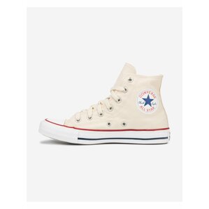 Krémové kotníkové tenisky Converse