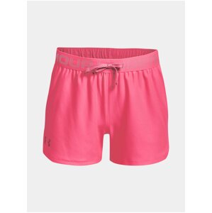 Kraťasy Under Armour Play Up Solid Shorts- růžová