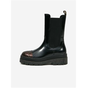 Černé podzimní boty Scotch & Soda Aubri Chelsea Boot  Black