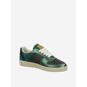 Zelené dámské lesklé tenisky Scotch & Soda Laurite Sneaker Green Multi