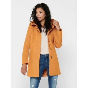 Oranžový kabát ONLY Sedona