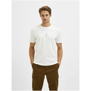 Bílé pánské tričko Selected Homme Kody