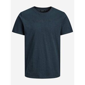 Tmavě modré basic tričko Jack & Jones Rome Tee