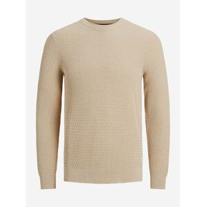 Béžový basic svetr Jack & Jones Marlow