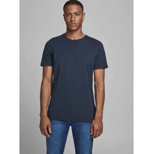 Tmavě modré basic tričko Jack & Jones Organic