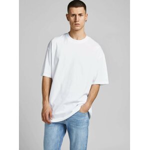 Bílé basic tričko Jack & Jones Brink Tee