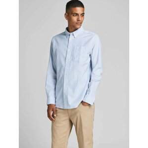 Modro-bílá pruhovaná košile Jack & Jones Blubrook