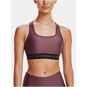 Podprsenka Under Armour UA Crossback Mid Bra- fialová