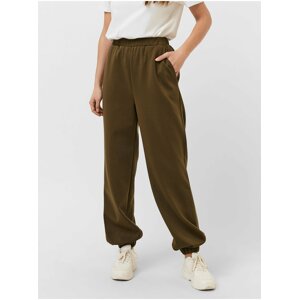 Khaki tepláky VERO MODA Janka