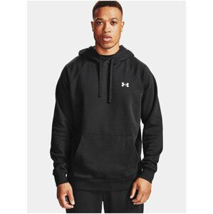 Mikina Under Armour UA Rival Cotton Hoodie - černá