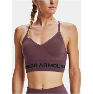 Podprsenka Under Armour UA Seamless Low Long Bra- fialová