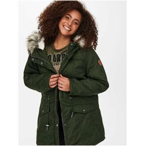 Khaki parka ONLY CARMAKOMA Katey