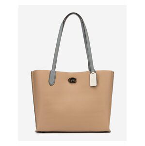 Béžová kabelka Coach Willow Tote