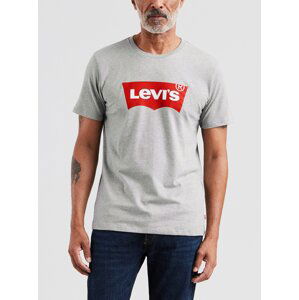 Šedé pánské tričko s potiskem Levi's®