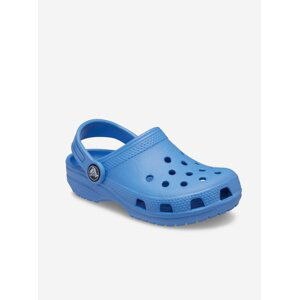 Modré dětské pantofle Crocs