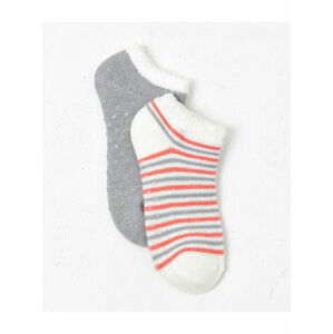 Sada dvou párů ponožek v šedé a bílé barvě CAMAIEU