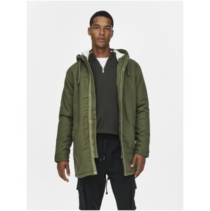 Khaki parka ONLY & SONS Alex