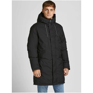 Černá parka Jack & Jones Troy