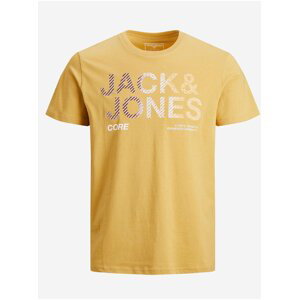 Světle hnědé tričko Jack & Jones Poky