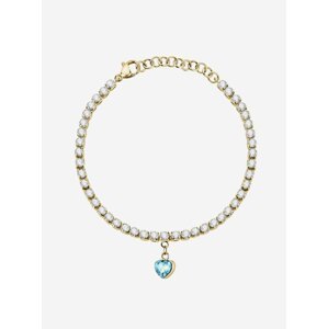 Stříbrno-zlatý dámský náhrdelník La Petite Story