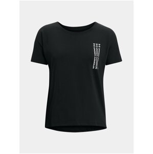 Černé dámské tričko Under Armour Live Repeat WM Graphic Tee