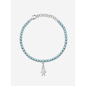 Modro-stříbrný náhrdelník La Petite Story