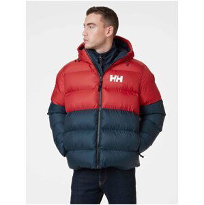 Modro-červená pánská zimní bunda Helly Hansen Active Puffy