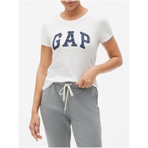 Bílé dámské tričko GAP Logo t-shirt