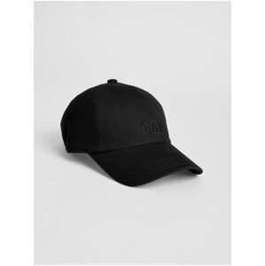Černá pánská kšiltovka GAP Logo twill baseball hat
