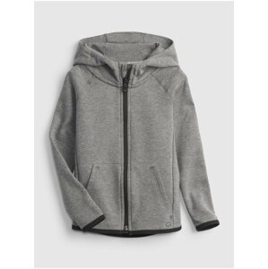 Šedá klučičí mikina GapFit ech hoodie