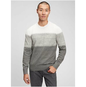 Šedý pánský svetr everyday crewneck sweater