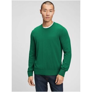 Zelený pánský svetr everyday crewneck sweater