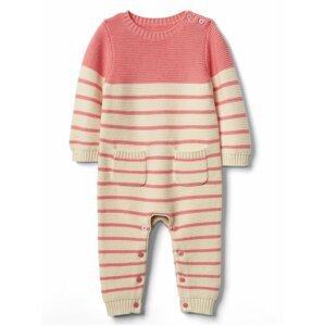 Modrý holčičí overal brannan stripe one-piece