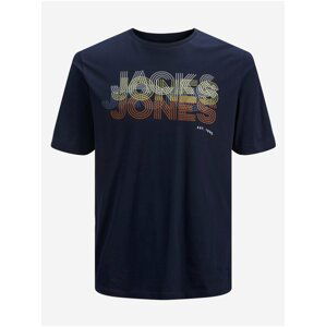 Tmavě modré tričko Jack & Jones Power