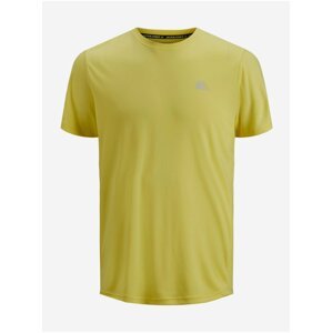 Žluté pánské tričko Jack & Jones Connor