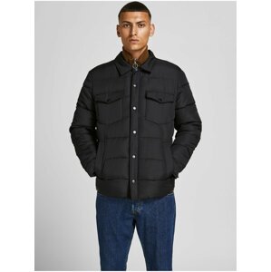 Černá prošívaná bunda Jack & Jones Alpine