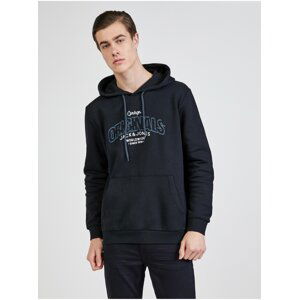 Černá mikina s kapucí Jack & Jones Surface