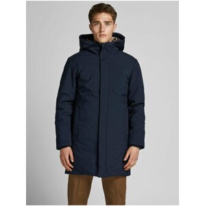 Tmavě modrá parka Jack & Jones Reid