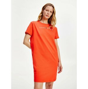 Oranžové šaty Tommy Hilfiger
