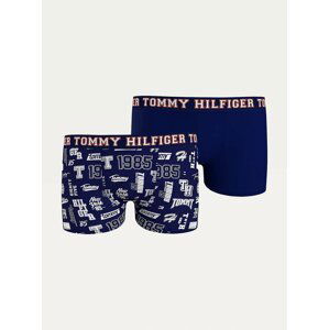 Sada dvou tmavě modrých klučičích boxerek Tommy Hilfiger